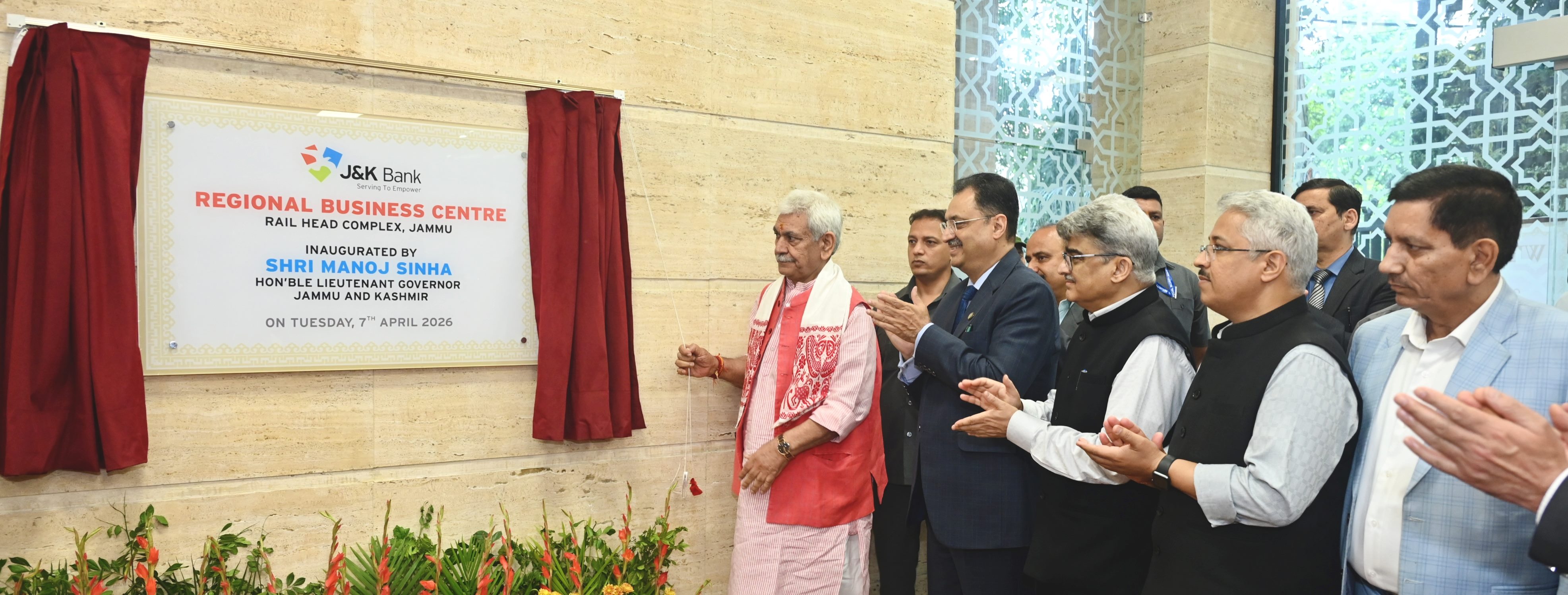 LG inaugurates J&K Bank’s Regional Business Centre at Jammu
