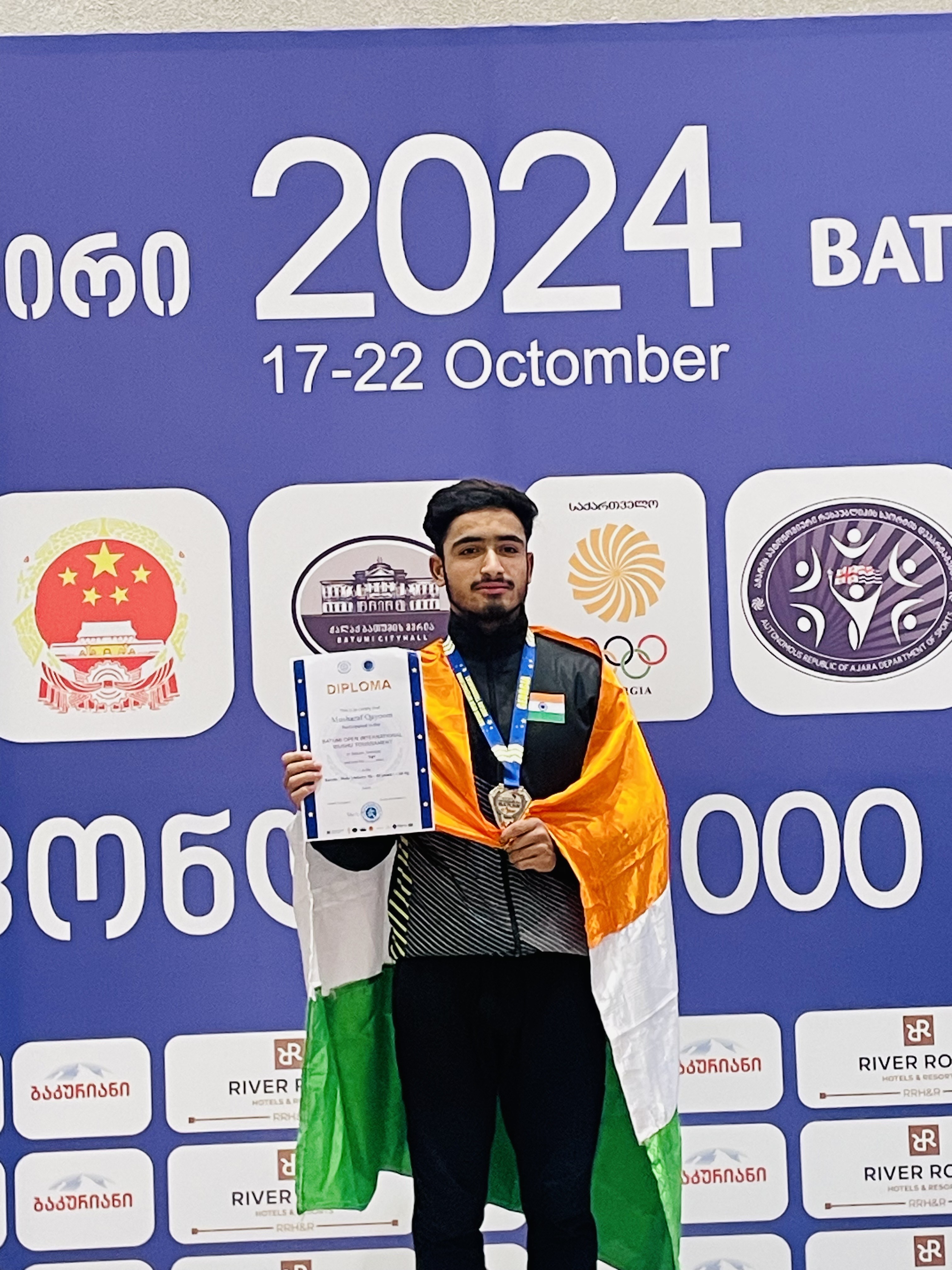 Baramulla boy wins Eurasian Professional Sanda League 